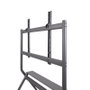 Tooq iSTAND Soporte de Suelo con Ruedas para Pantallas 50-86 pulgadas, Gris